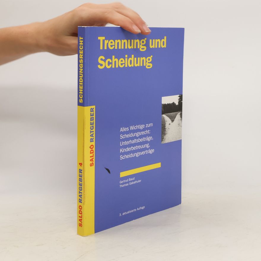 Gertrud Baud Trennung und Scheidung