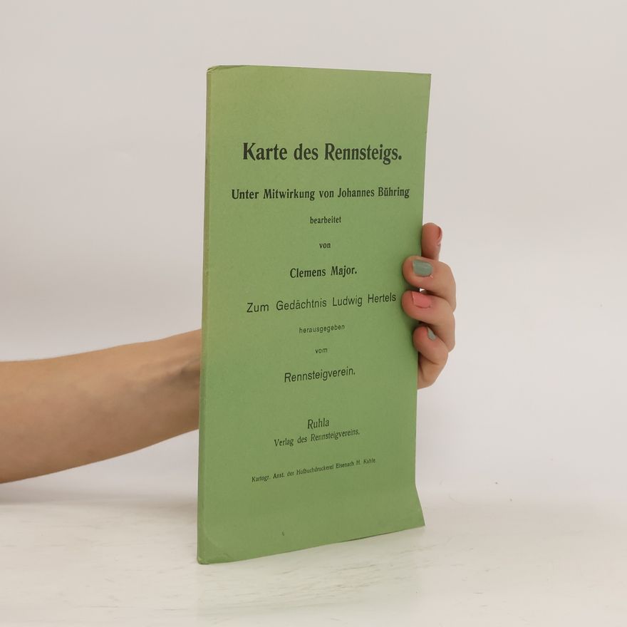 Various authors Karte des Rennsteigs