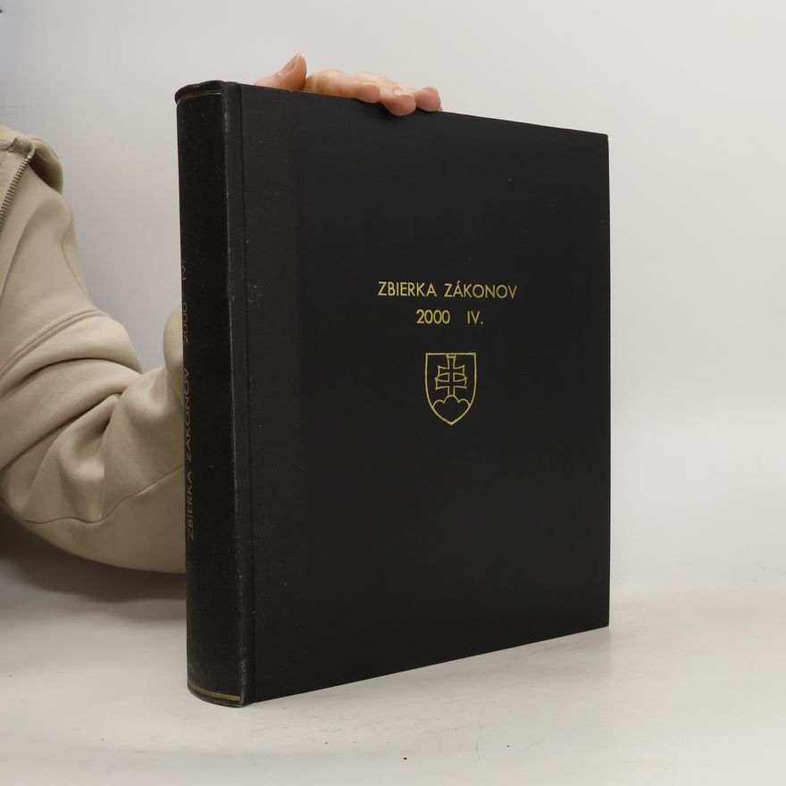 Collectif d'auteurs Zbierka zákonov 2000 IV.