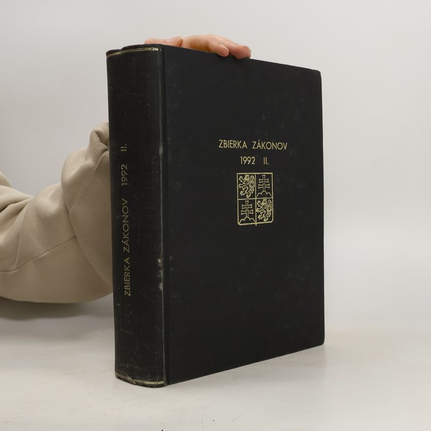 Collectif d'auteurs Zbierka zákonov 1992 II.