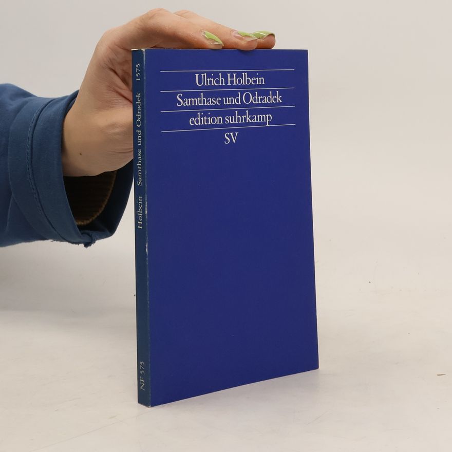 Ulrich Holbein Samthase und Odradek. Versuche