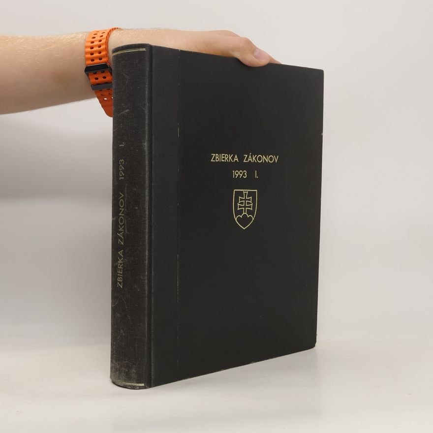 Collectif d'auteurs Zbierka zákonov 1993 I.