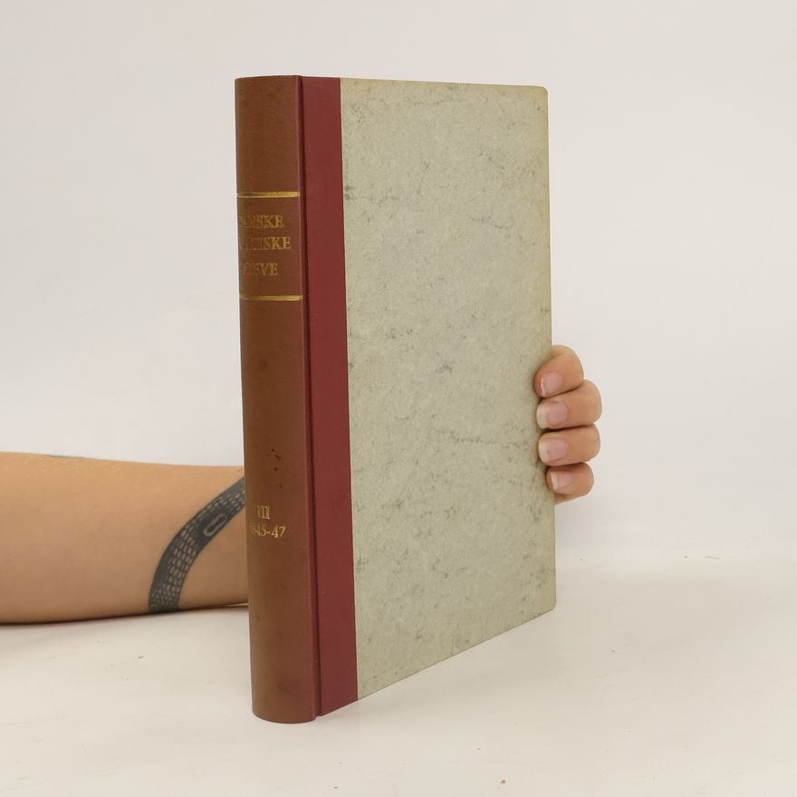 Various authors Danske politiske breve III. 1845-1847