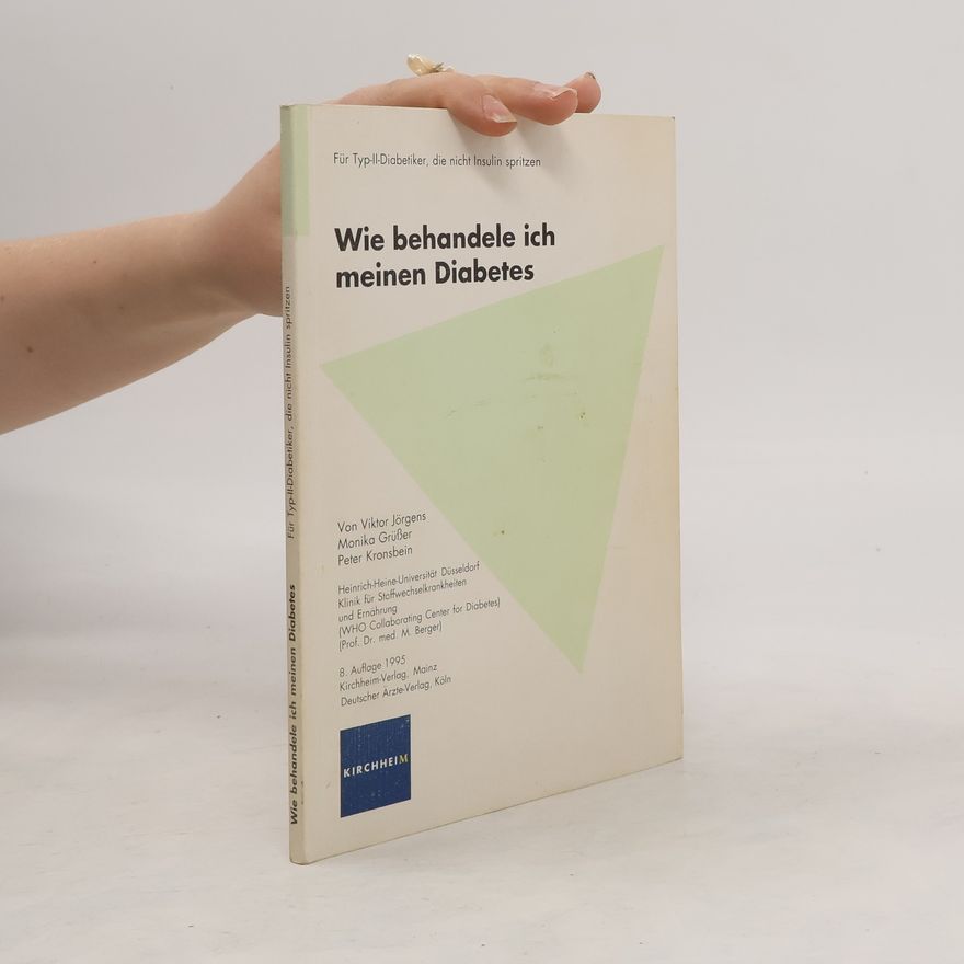 Various authors Wie Behandele Ich Meinen Diabetes