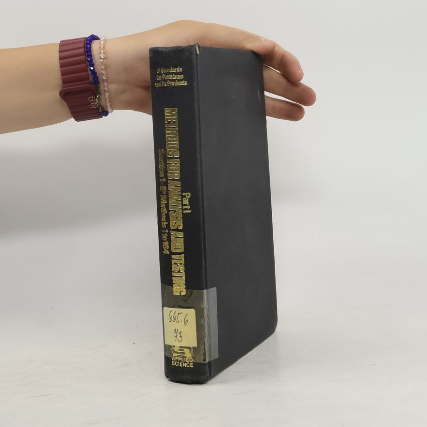 Kolektiv autorů IP Standards for Petroleum and Its Products