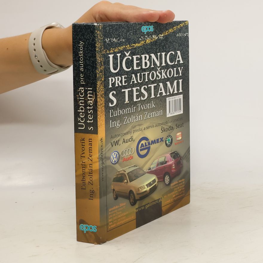 Lubomír Tvorník Učebnica pre autoškoly s testami