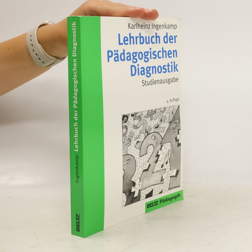 Karlheinz Ingenkamp Lehrbuch der pädagogischen Diagnostik
