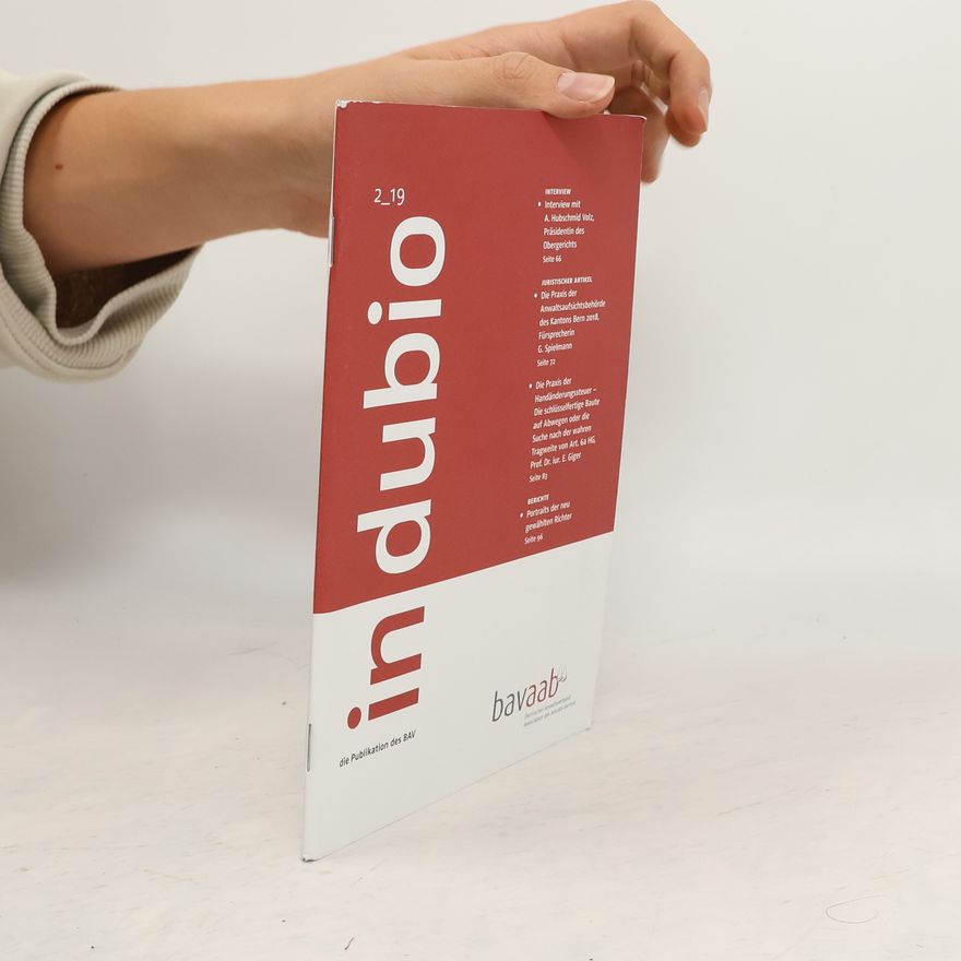 Various authors In dubio 2/2019