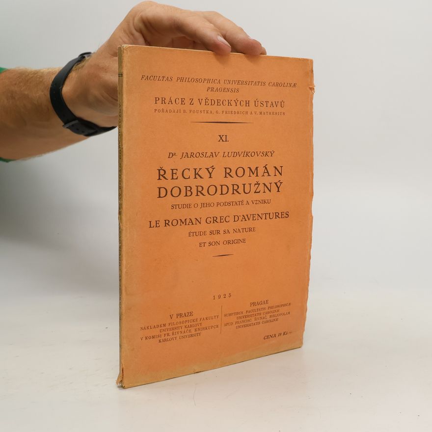 Jaroslav Ludvíkovský Řecký román dobrodružný