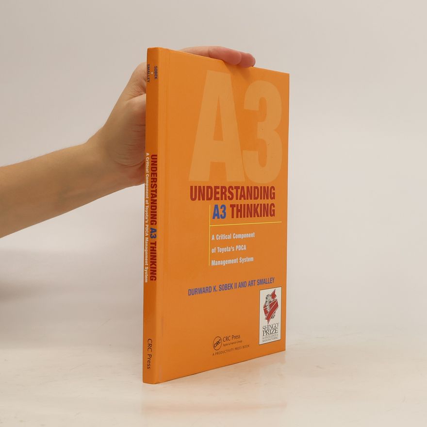 Durward K. Sobek II A Productivity Press Book: Understanding A3 Thinking