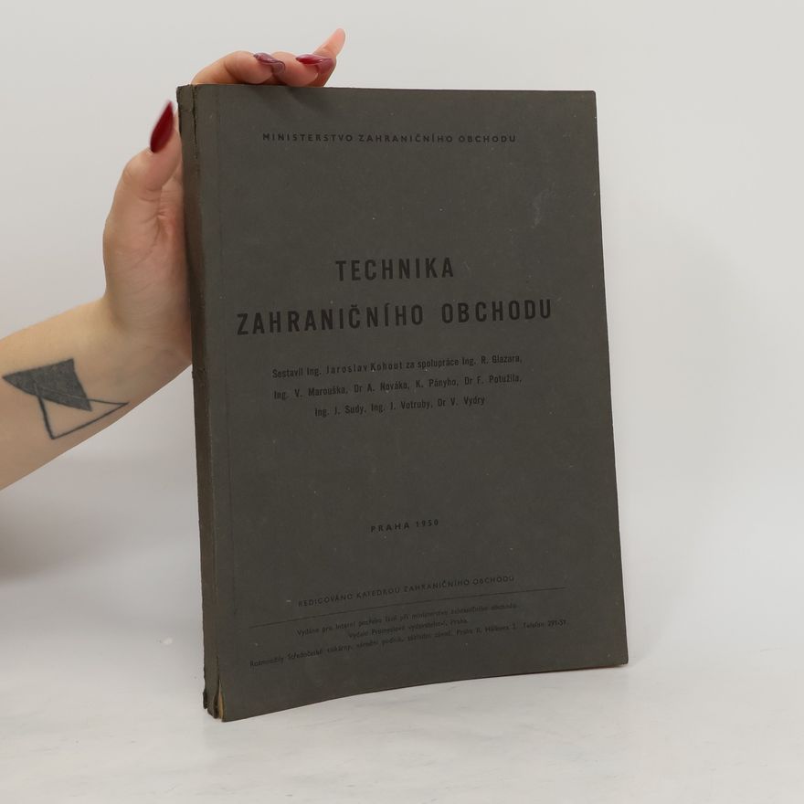 Jaroslav Kohout Technika zahraničního obchodu
