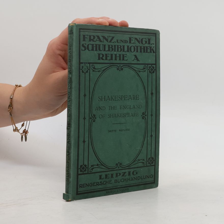 Various authors Shakespeare and the England of Shakespeare