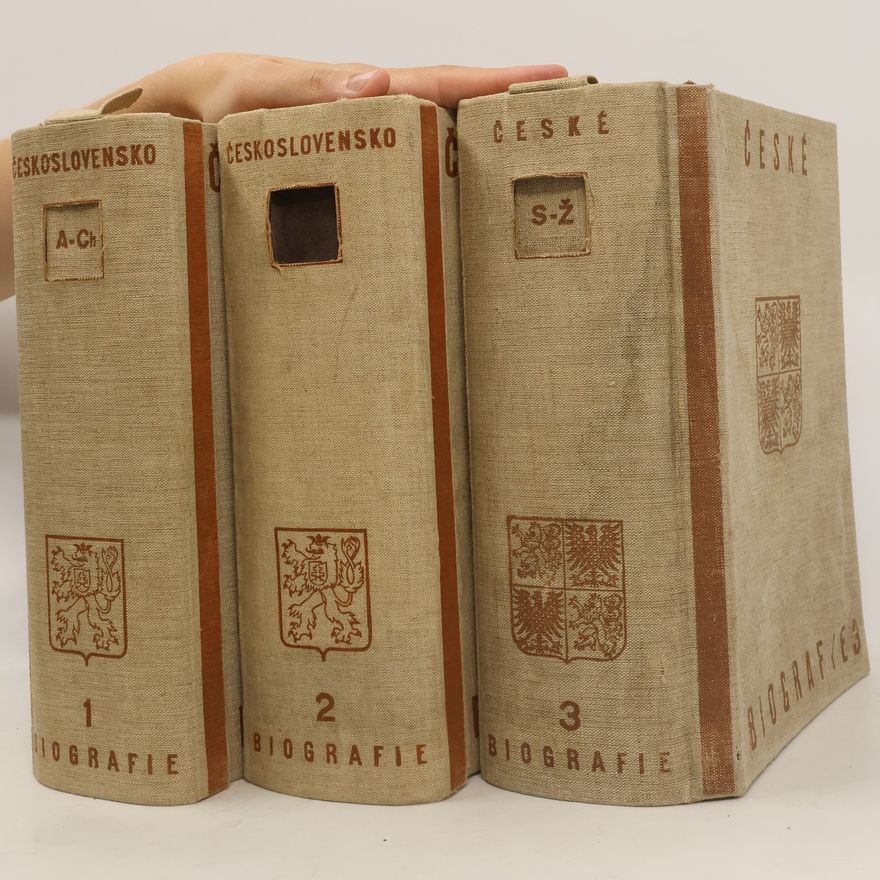 Autorenkollektiv Československo biografie 1 - 3