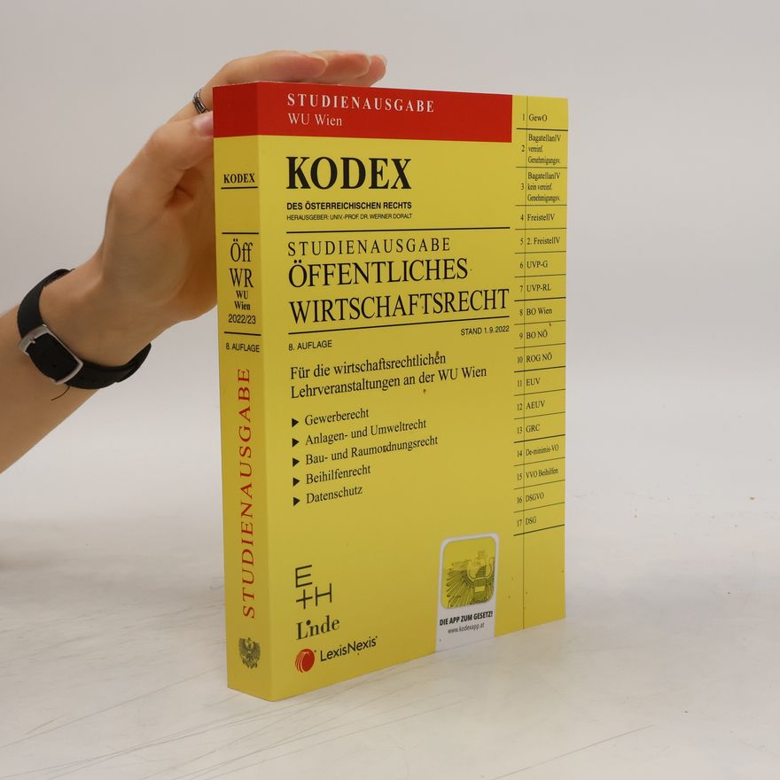 Collectif d'auteurs KODEX Öffentliches Wirtschaftsrecht 2022