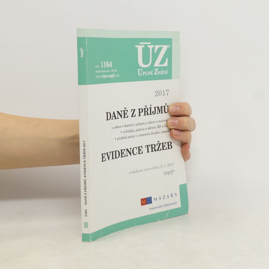 Kolektiv autorů ÚZ č. 1164: Daně z příjmů, 2017