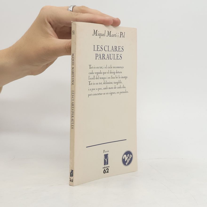 Miquel Martí i Pol Poesia: Les clares paraules