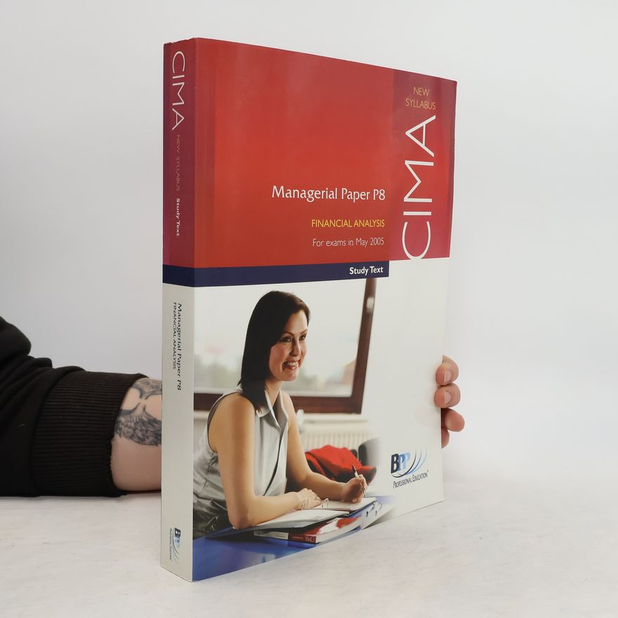Autorenkollektiv Cima Managerial Level. Paper 8. Financial Analysis - Study Text