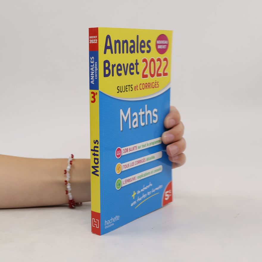 Kolektiv autorů Maths 3e. Annales Brevet 2022