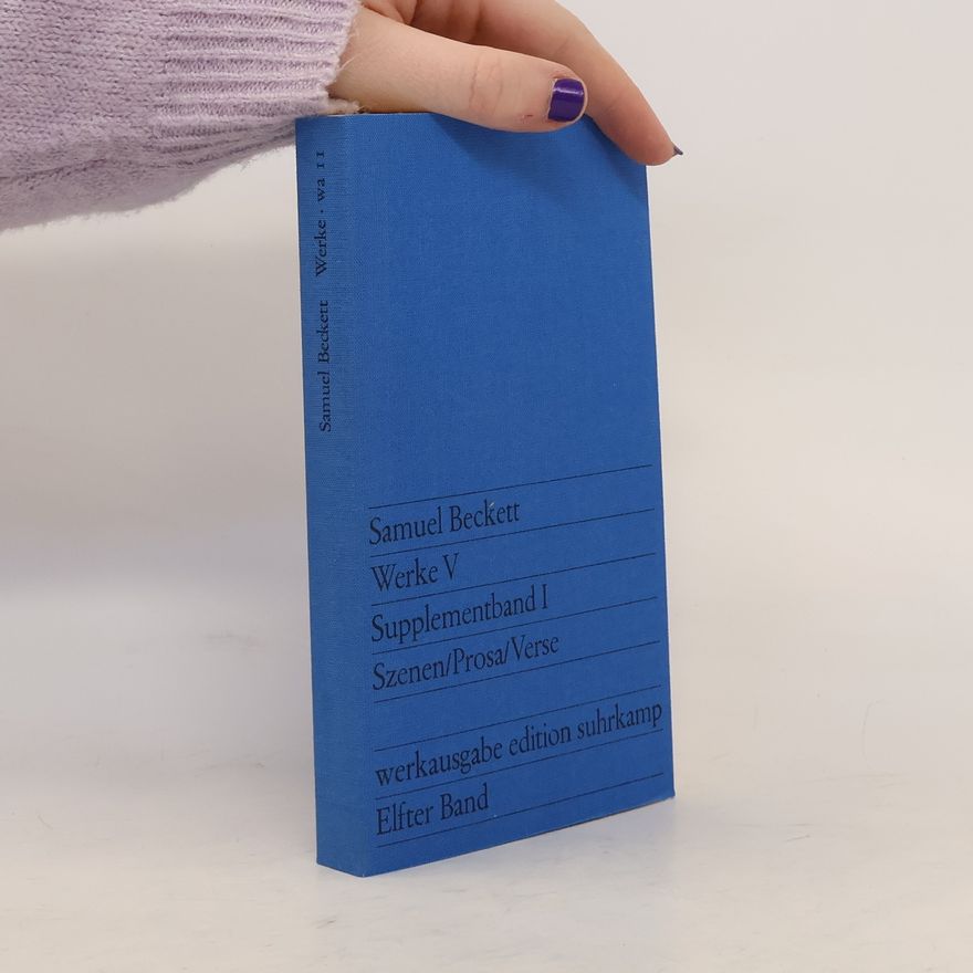 Samuel Beckett Werke V.: Supplementband I.