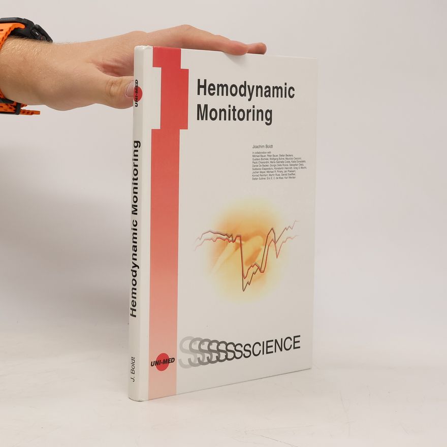 Joachim Boldt Hemodynamic Monitoring