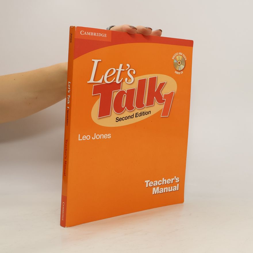 Leo Jones Let's Talk Level 1 Teacher's Manual with Audio CD