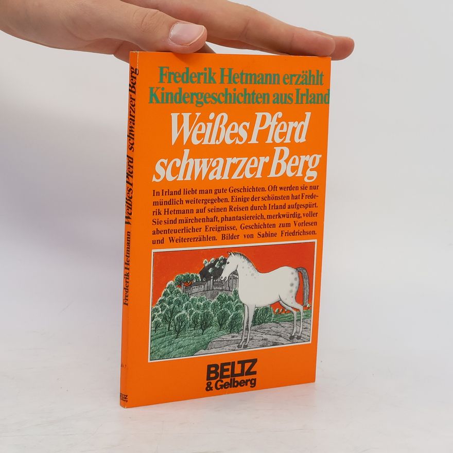 Hans-Christian Kirsch Weisses Pferd, schwarzer Berg