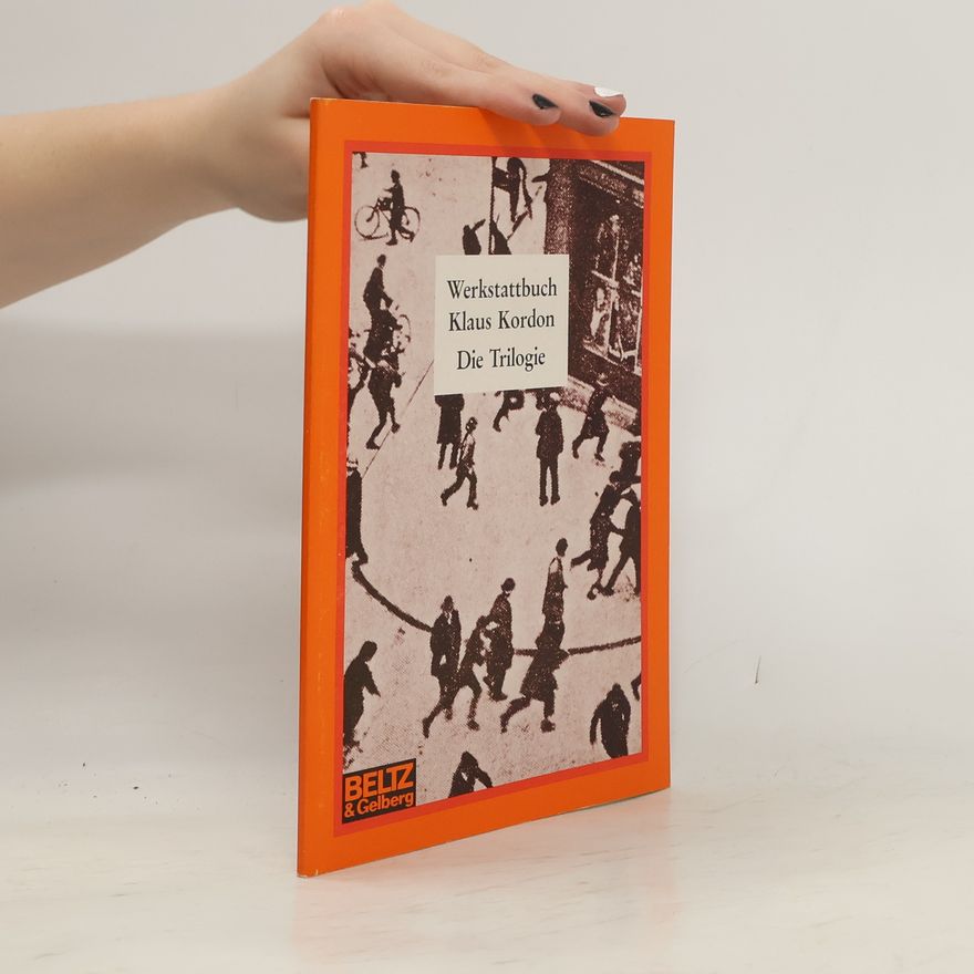 Klaus Kordon Werkstattbuch Klaus Kordon