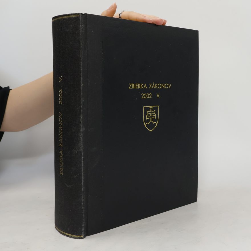 Various authors Zbierka zákonov 2002 V.