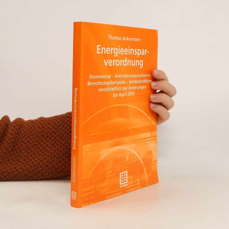 Thomas Ackermann Energieeinsparverordnung