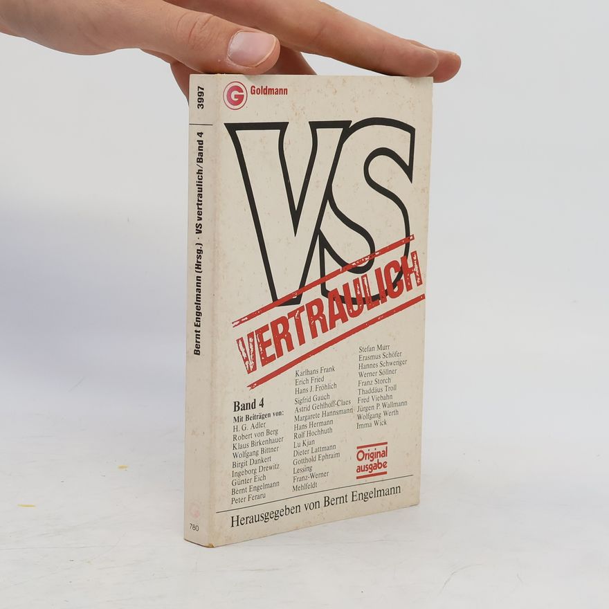 Bernt Engelmann VS vertraulich