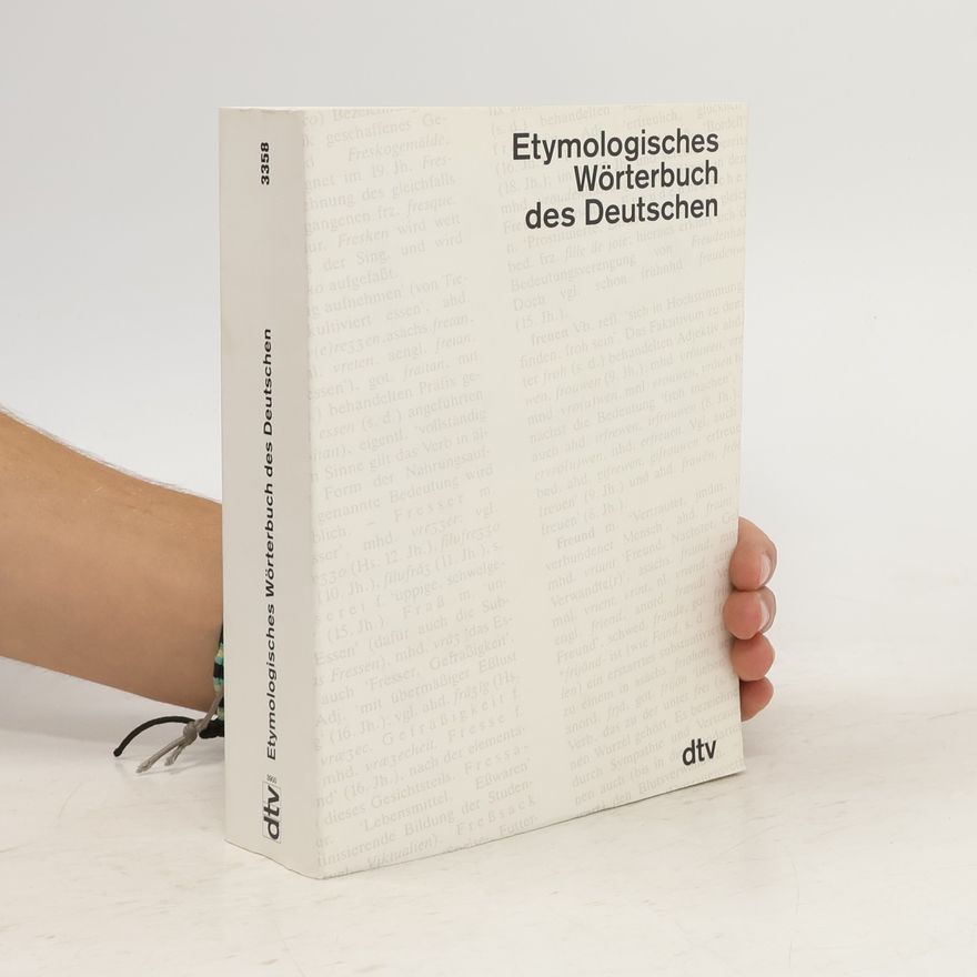 Wolfgang Pfeifer Etymologisches Wörterbuch des Deutschen