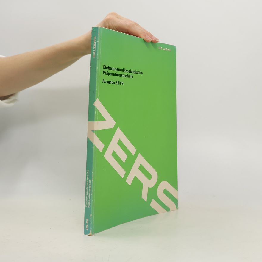 Autorenkollektiv Elektronenmikroskopische Präparationstechnik