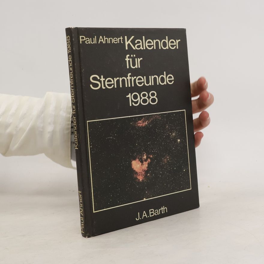 Paul Oswald Ahnert Kalender für Sternfreunde 1988