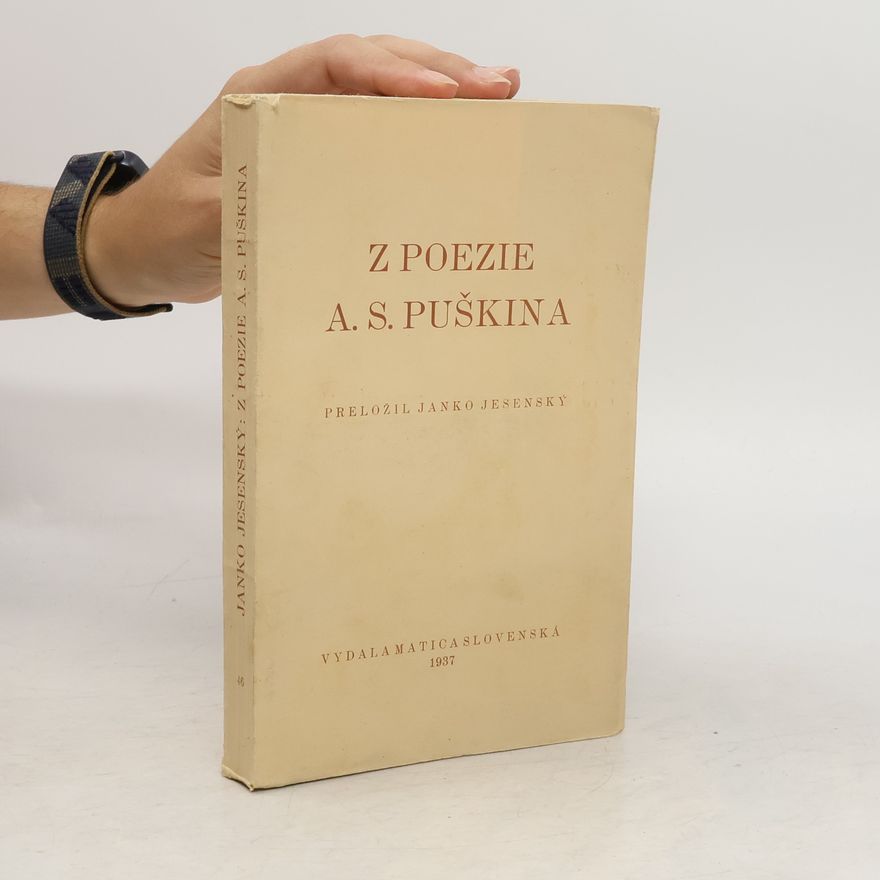 Alexander Pushkin Z poezie A. S. Puškina