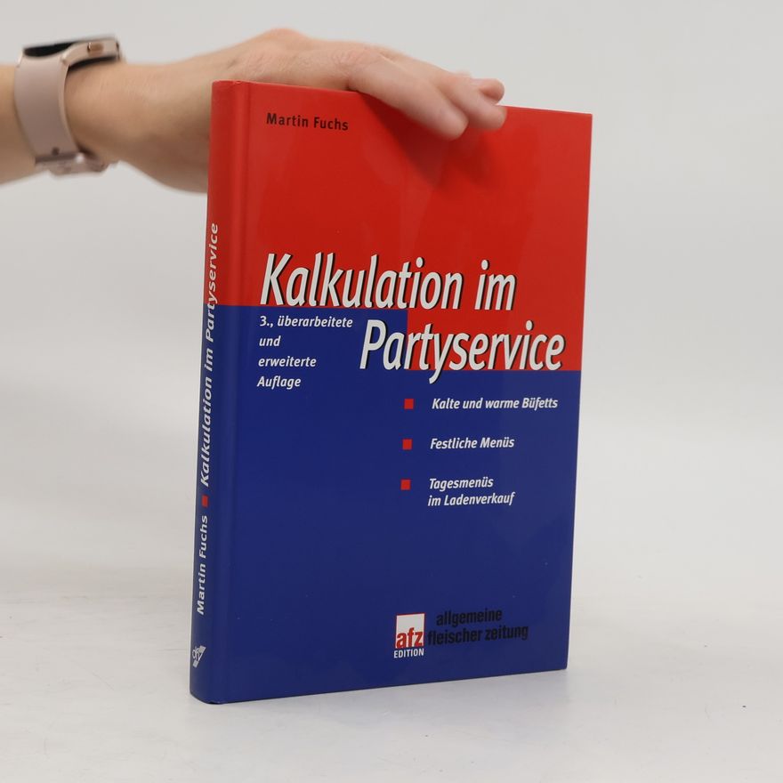 Martin Fuchs Kalkulation im Partyservice