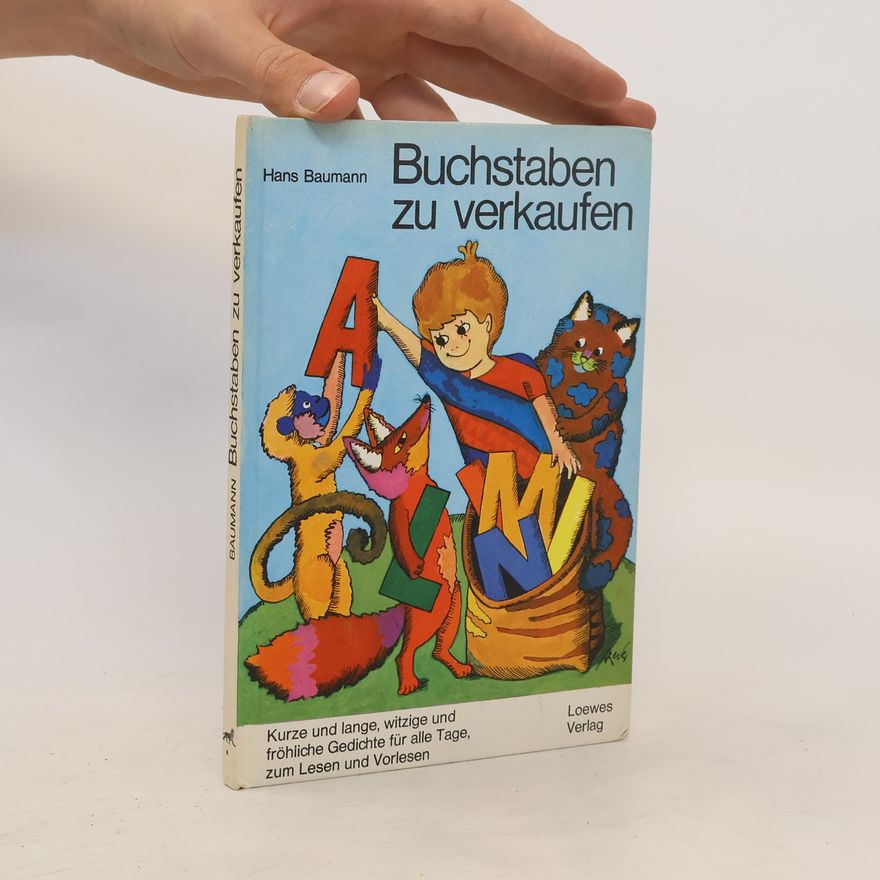 Hans Baumann Buchstaben zu verkaufen