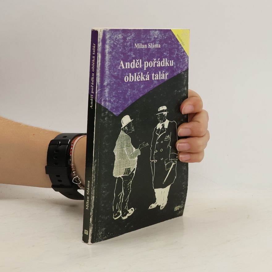 Milan Sláma Anděl pořádku obléká talár