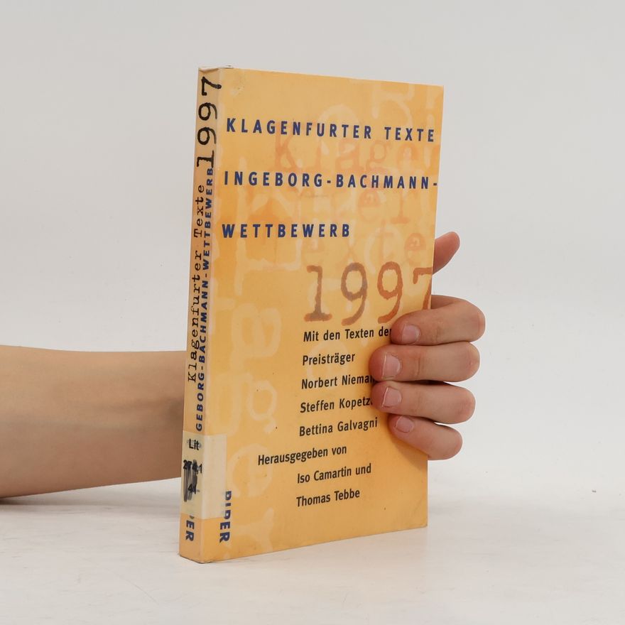 Bettina Galvagni Klagenfurter Texte
