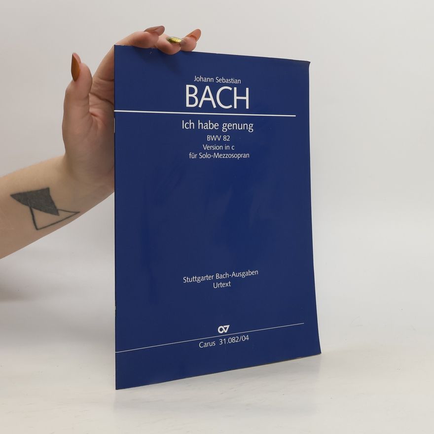 Johann Sebastian Bach Ich Habe Genug