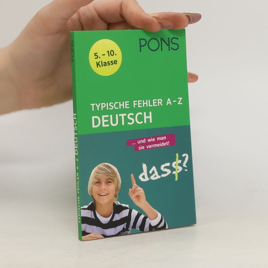 Klett Lerntraining PONS Typische Fehler A- Z Deutsch