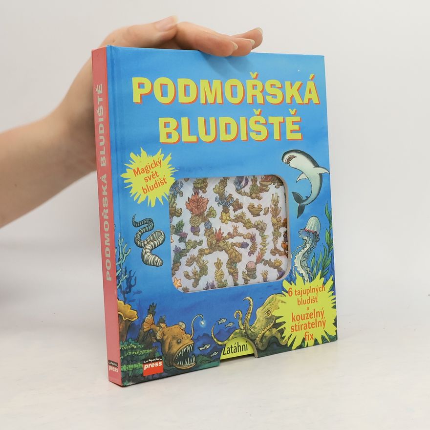 Leo Hartas Podmořská bludiště : 6 tajuplných bludišť a kouzelný stíratelný fix