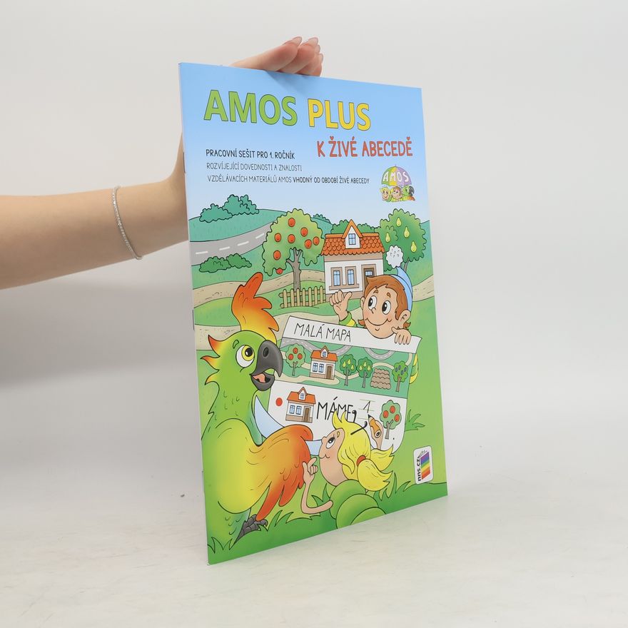 Various authors AMOS PLUS K ŽIVÉ ABECEDĚ se samolepkami (barevný pracovní sešit)