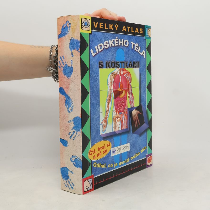 Autorenkollektiv Velký atlas lidského těla s kostkami