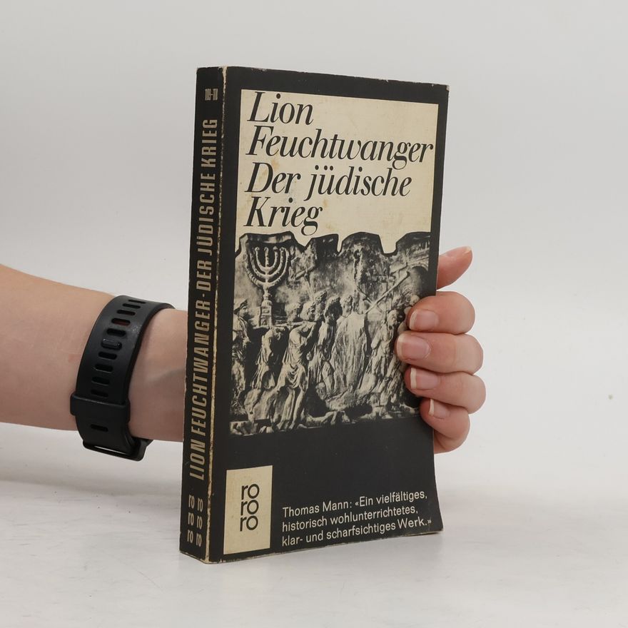 Lion Feuchtwanger Der Jüdische Krieg