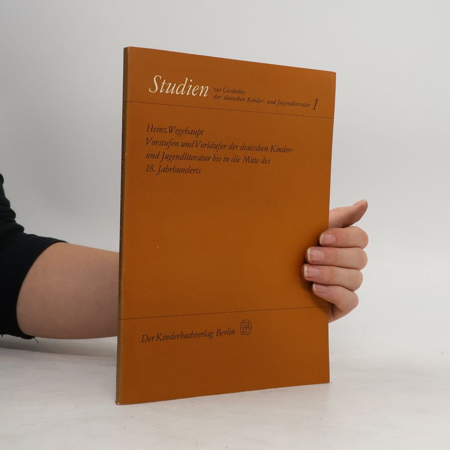 AA.VV. Studien zur Geschichte der deutschen Kinder-und Jugendliteratur 1