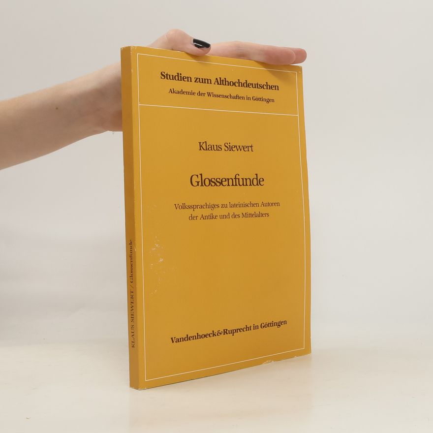 Klaus Siewert Glossenfunde