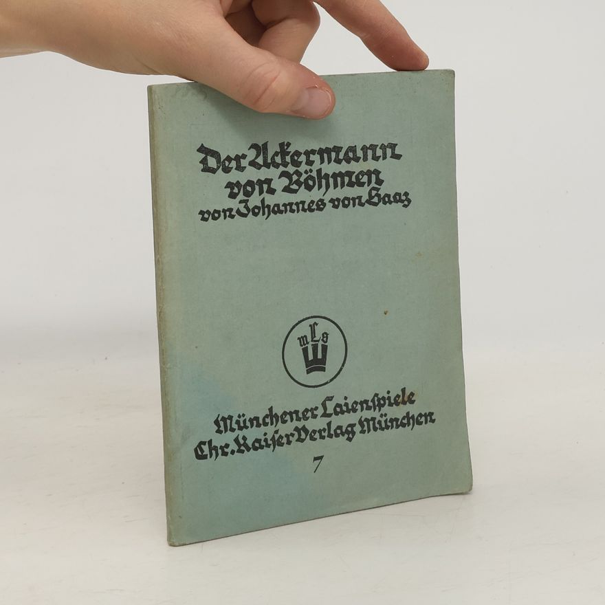 Johannes von Saaz Der Ackermann von Böhmen 7