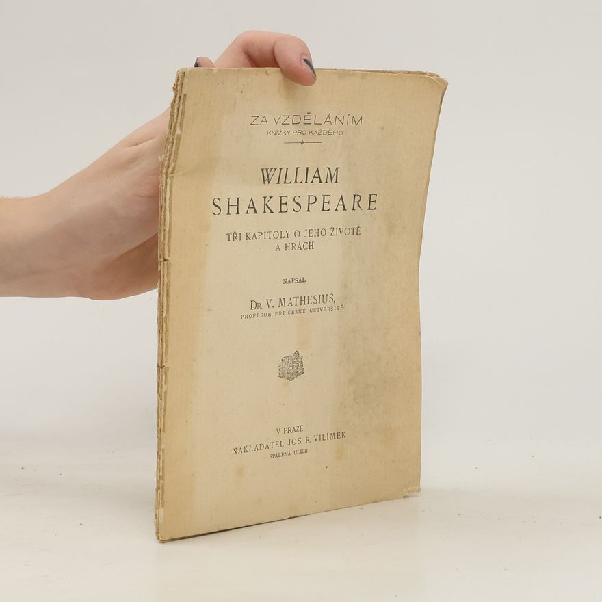 Vilém Mathesius William Shakespeare