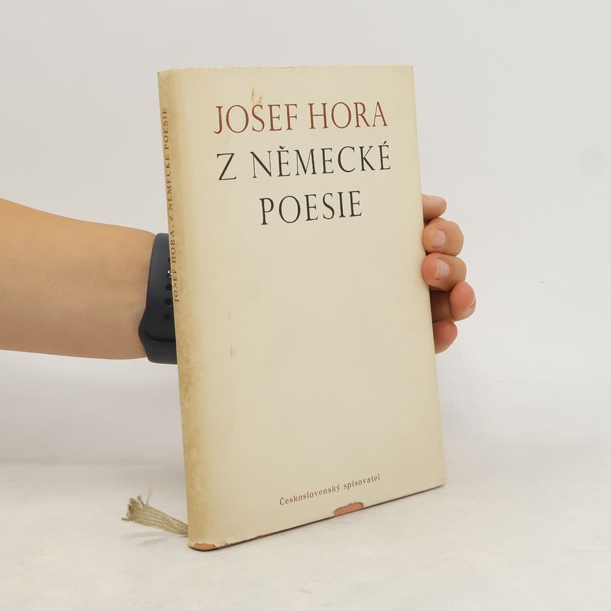 Josef Hora Z německé poesie