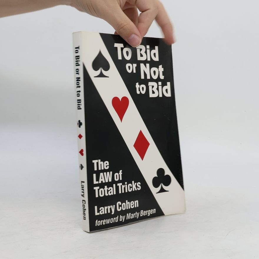 Larry Cohen To Bid Or Not to Bid